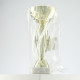 Кубок 107, наградная фигура, золото, подставка камень, 19 см