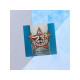 Мини-открытка «23 февраля», 7×7 см