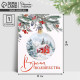 Открытка-мини новогодняя «Время волшебства», 6×8 см