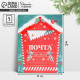 Открытка - комплимент «Новогодняя почта», 6×8 см