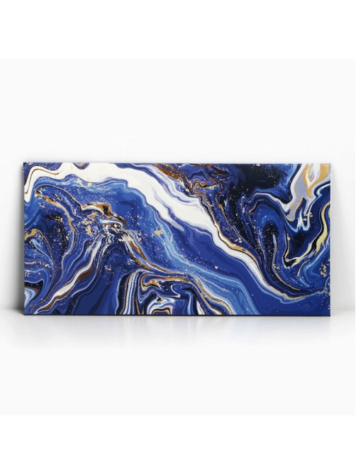 Конверт для денег «Синий мрамор», 16.5×8 см
