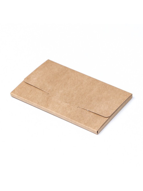 Конверт для подарочного сертификата, крафт, 10.5×7 см