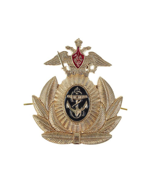 Кокарда офицера ВМФ, 6×6.5 см
