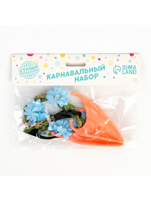 Карнавальный набор «Эльфийка», венок, уши