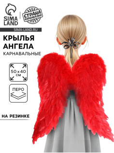 Крылья «Ангел», 40×50, красные