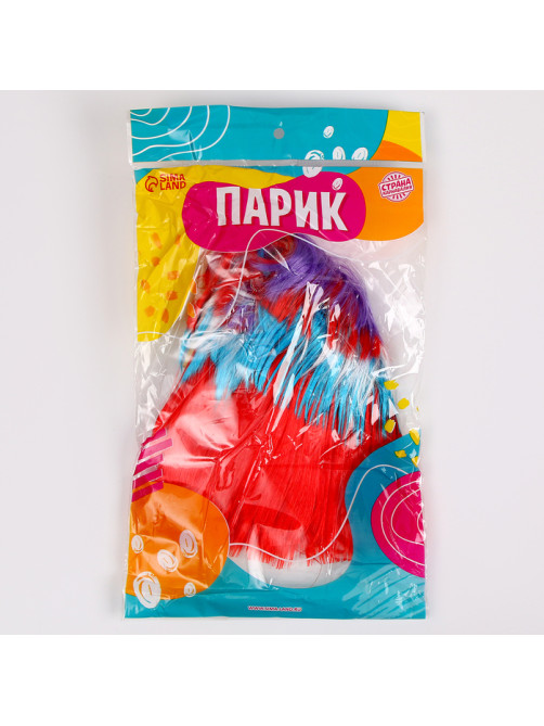 Парик «Ирокез», яркий, МИКС
