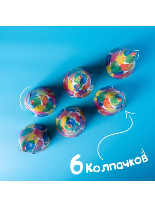 Колпак бумажный «Праздник», набор 6 шт.