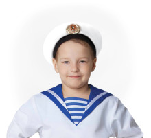 Бескозырка белая, р. 55–56 см