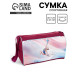 Сумка спортивная Russian sport, 40×24×21, отдел на молнии, розовая