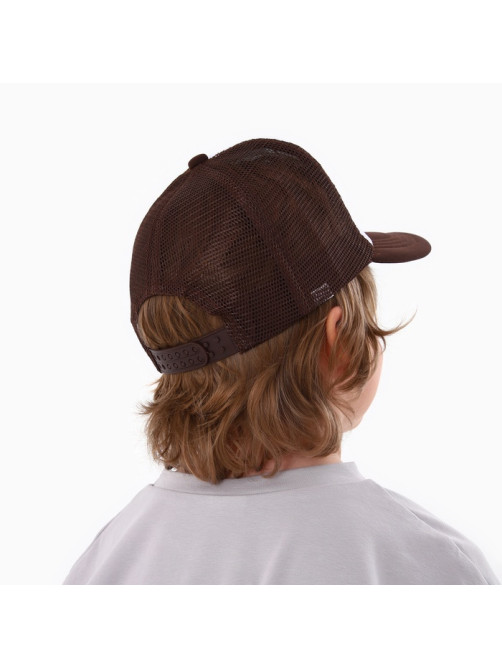 Кепка детская Wild west, коричневая, р-р 52-54, 5-7 лет