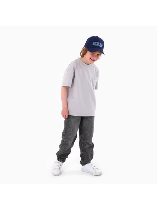 Кепка детская для мальчика Ocean, цвет синий, р-р 52-54, 5-7 лет