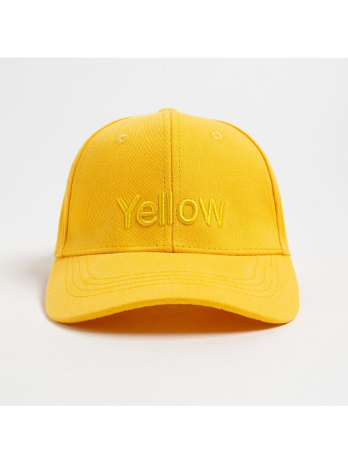 Кепка детская MINAKU Yellow, жёлтая, размер 52-54