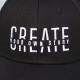 Кепка детская Create, чёрная, р-р 52-54, 5-7 лет