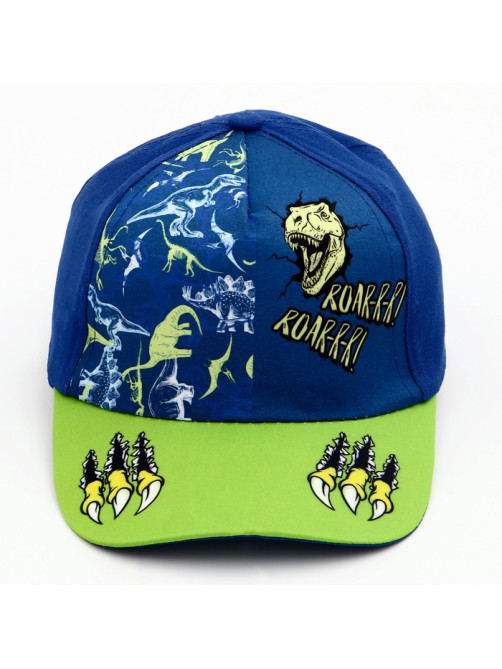 Кепка детская RoaRR, синяя, р-р 54