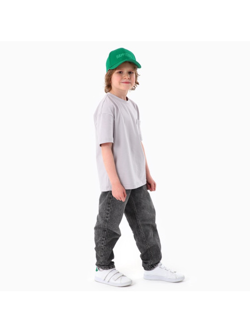 Кепка детская для мальчика Happycore, цвет зелёный, р-р 52-54, 5-7 лет