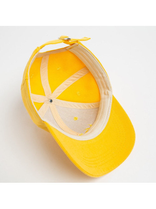 Кепка детская MINAKU Yellow, жёлтая, размер 52-54
