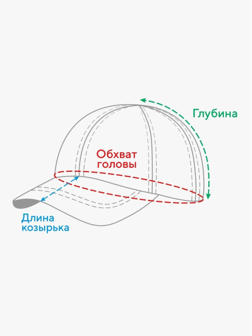 Кепка детская MINAKU, жёлтая, размер 52-54