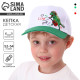 Кепка детская Life style, белая, р-р 52-54, 5-7 лет