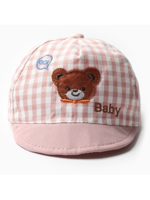 Кепка детская MINAKU Baby, размер 48, розовая
