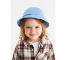 Панама детская KAFTAN, голубая, размер 52-54 (3-5 лет)