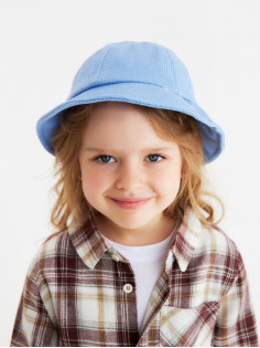Панама детская KAFTAN, голубая, размер 52-54 (3-5 лет)