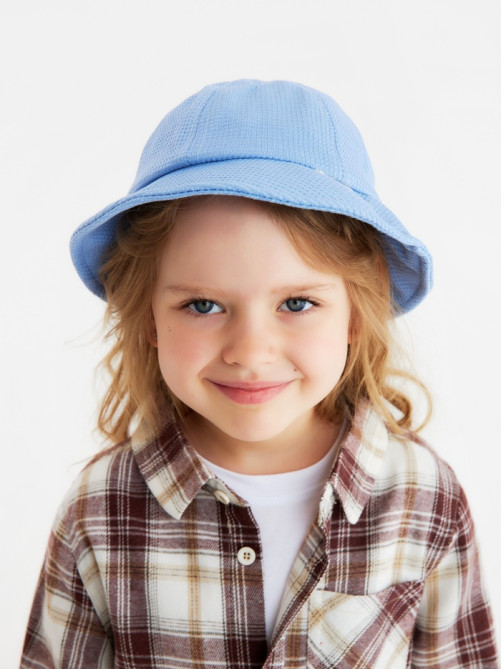 Панама детская KAFTAN, голубая, размер 52-54 (3-5 лет)