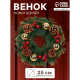 Венок новогодний d=25 см «Зимнее волшебство. Шишки и ягоды», с шариками