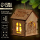 Ёлочная игрушка «Новый год: Счастье в дом», 6×4.5 см