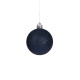 Ёлочные игрушки «Перелив», ёлочка, шары новогодние, набор d=6 см, 6 шт., синий