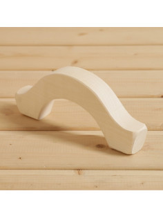 Ручка для бани и сауны 22×7.5×2.6 см, деревянная, «Добропаровъ»