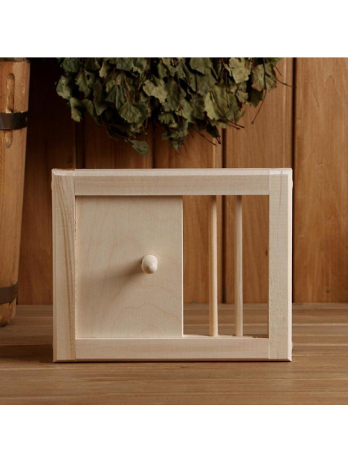Решётка вентиляционная, 28×12 см, с задвижкой, «Добропаровъ»