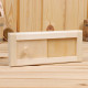 Крышка вентиляции «Пламя», 28×12 см, липа, с задвижкой, «Добропаровъ»