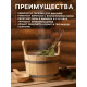 Веник для бани, эвкалиптовый, в еврослоте, «Добропаровъ»