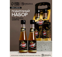 Подарочный набор «Лучшему из лучших»: гель для душа и шампунь для волос пиво, 2×250 мл, Чистое счастье