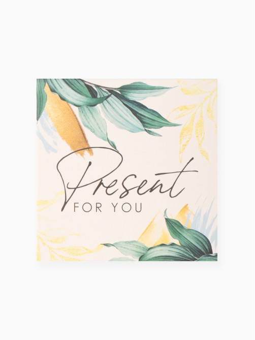 Набор подарочный «Этель» Present for you, полотенце, тапочка, расчёска