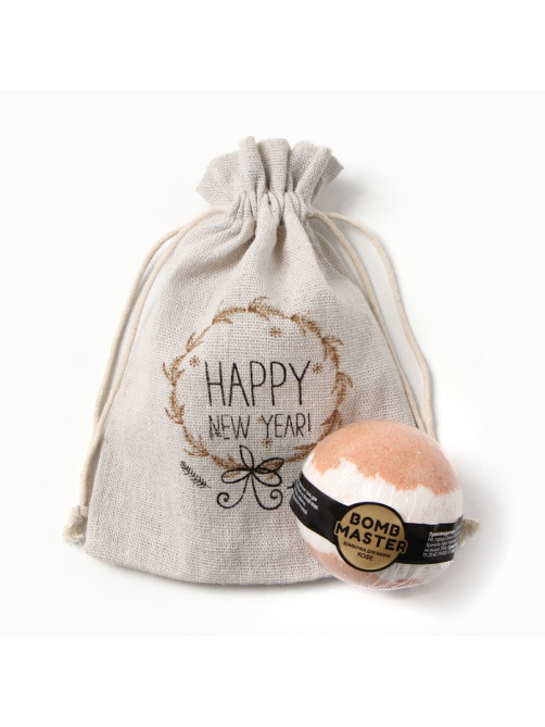 Набор новогодний подарочный «Этель» Happy new year, 5 предметов, полотенце, расчёска, повязка