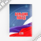 Подарочный набор «23 февраля», блокнот А6, 32 листа, наклейки, магнитные закладки