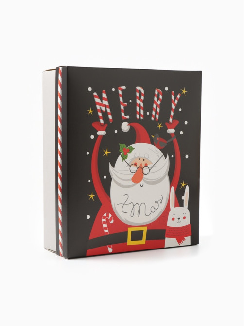 Набор подарочный новогодний «Этель» Merry x-mas, 8 предметов, полотенце, повязка на голову
