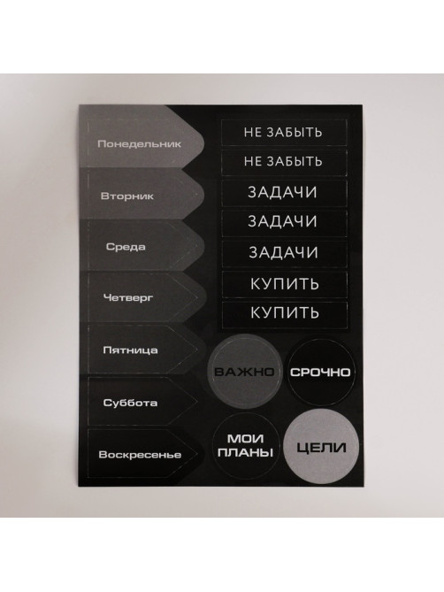Подарочный набор, ежедневник А5, 80 листов, наклейки и ручка «С 23 февраля»