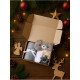 Набор подарочный новогодний «Этель» Merry Christmas: плед и аксессуары