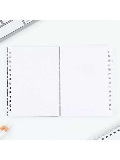 Двойной блокнот на гребне с заданиями 15×12 см, 30 л, и ручка «23 февраля»