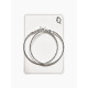 Серьги-кольца «Рельеф», миксы, d=5.7 см