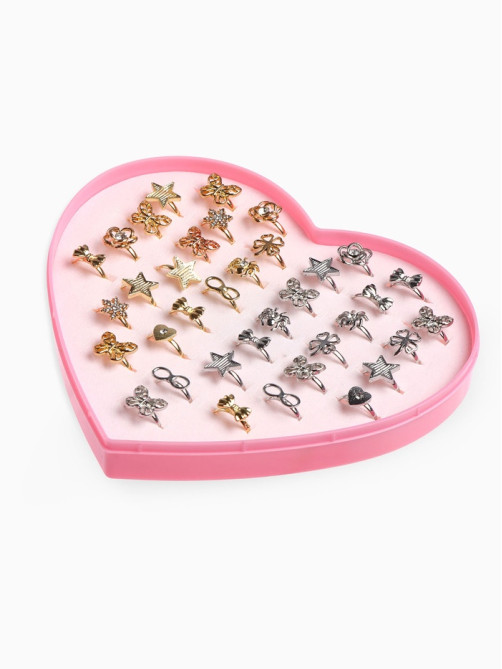 Кольцо «Выбражулька. Контуры», форма МИКС, МИКС, безразмерное