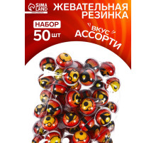 Жевательная резинка «Аниме», набор, 12 г × 50 шт.