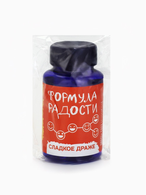 Конфеты драже в банке «Формула радости», 50 г
