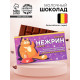 Шоколад молочный «Нежрин - форте», 27 г