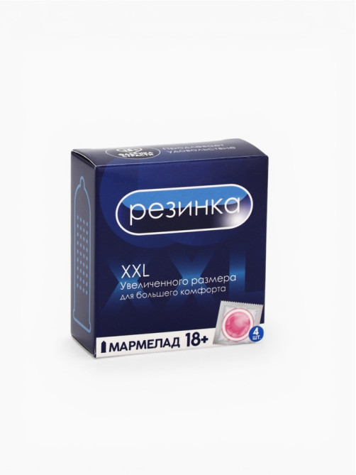 Мармелад жевательный «Резинка», 9 г × 4 шт. (18+)