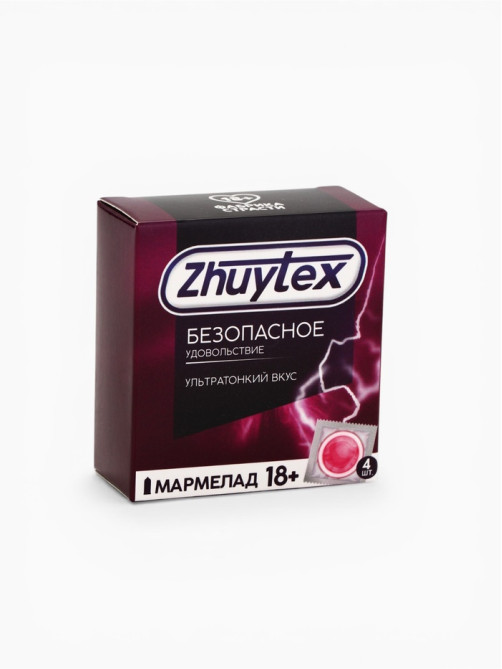 Мармелад жевательный «Безопасное удовольствие», 9 г × 4 шт. (18+)