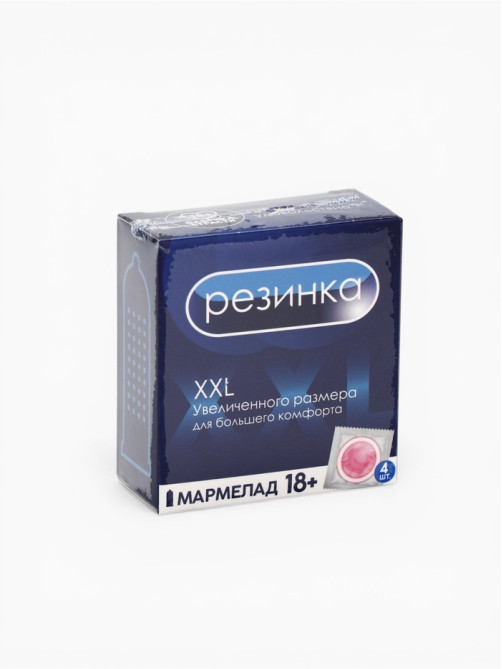Мармелад жевательный «Резинка», 9 г × 4 шт. (18+)