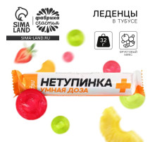 Леденцы в тубусе «Нетупинка», вкус: мульти, 32 г